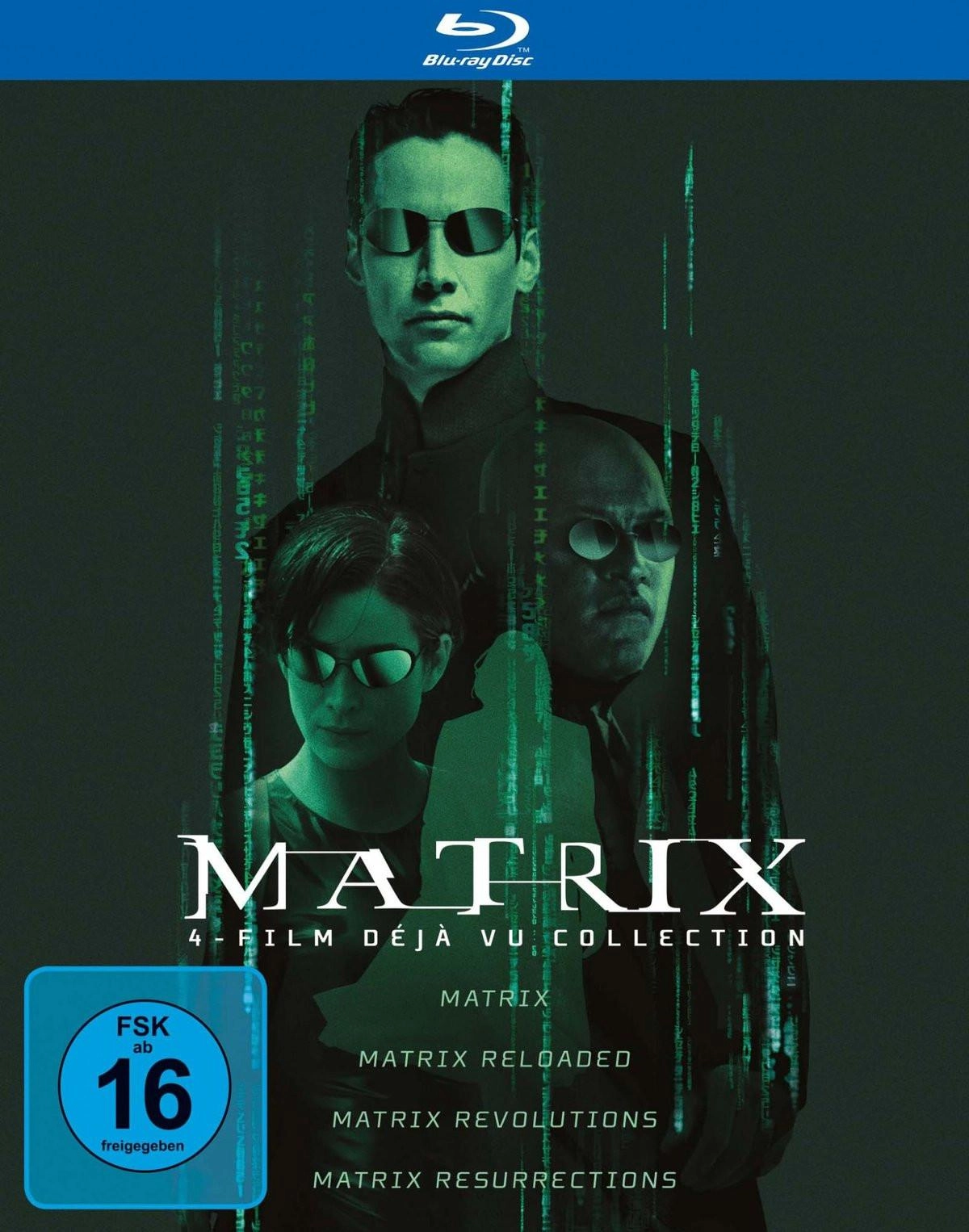Blu-ray Matrix 4-Film Déjà Vu Collection [4 BRs]