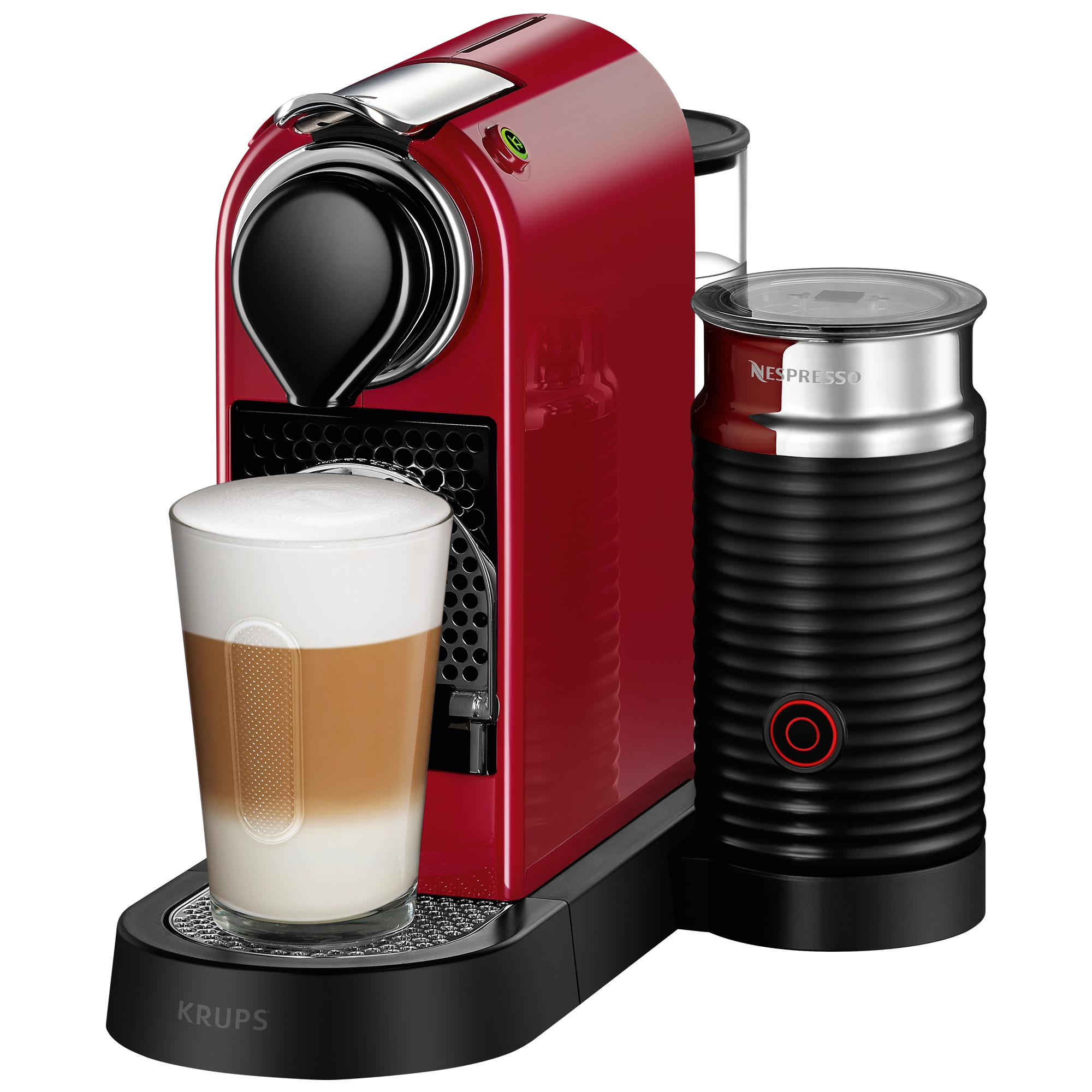 Nespresso CitiZ&milk Cherry Red Original Kaffeemaschine