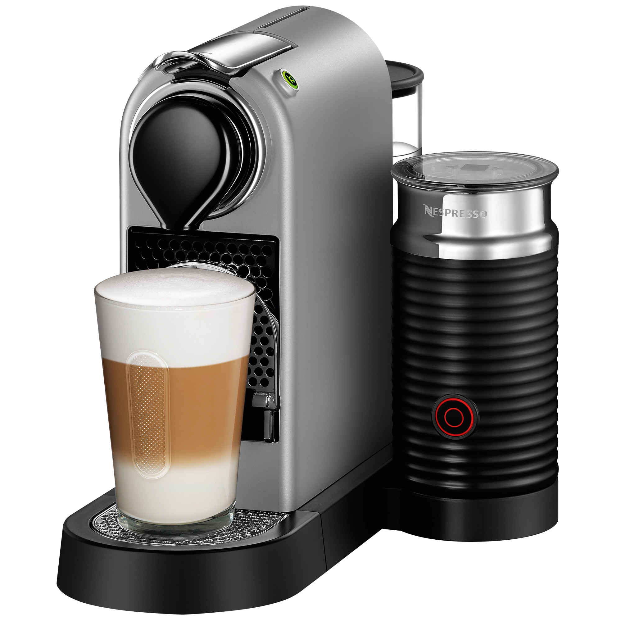 Nespresso CitiZ&milk Silver Original Kaffeemaschine