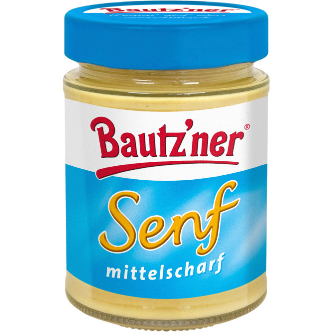 Bautz'ner Mittelscharfer Senf 250ML