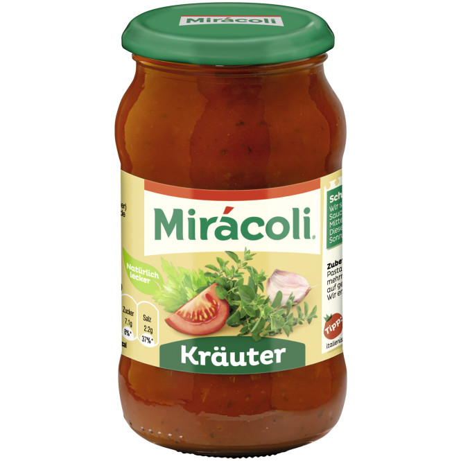Miracoli Pasta Sauce Tomate Kräuter 400G