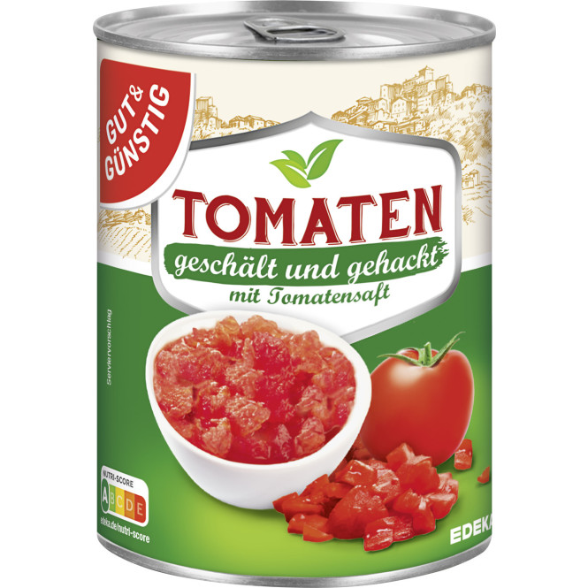 Gut & Günstig Tomaten-Stücke 400G
