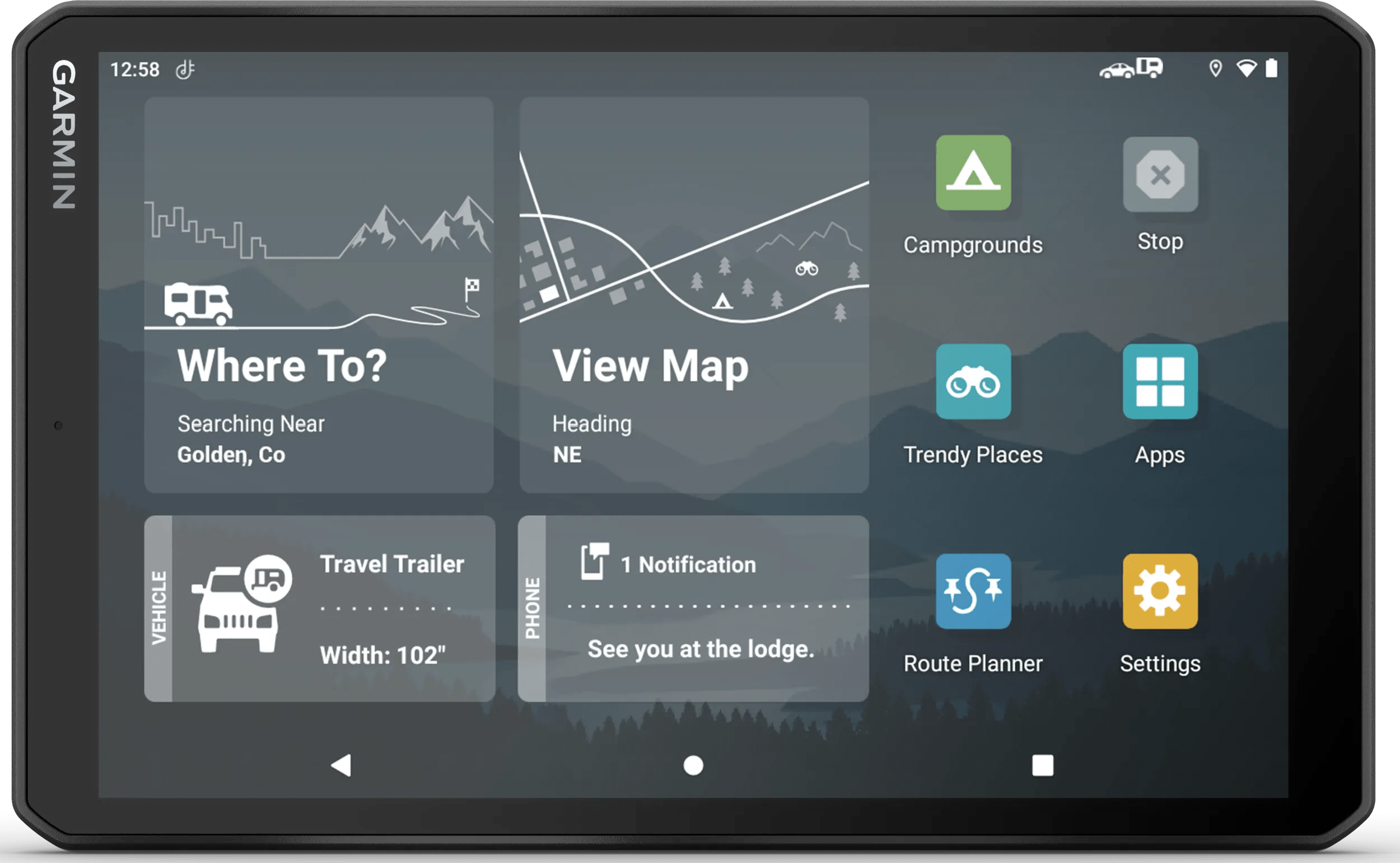 Garmin Camper 895 für Wohnmobile und kleine Campingbusse Europa