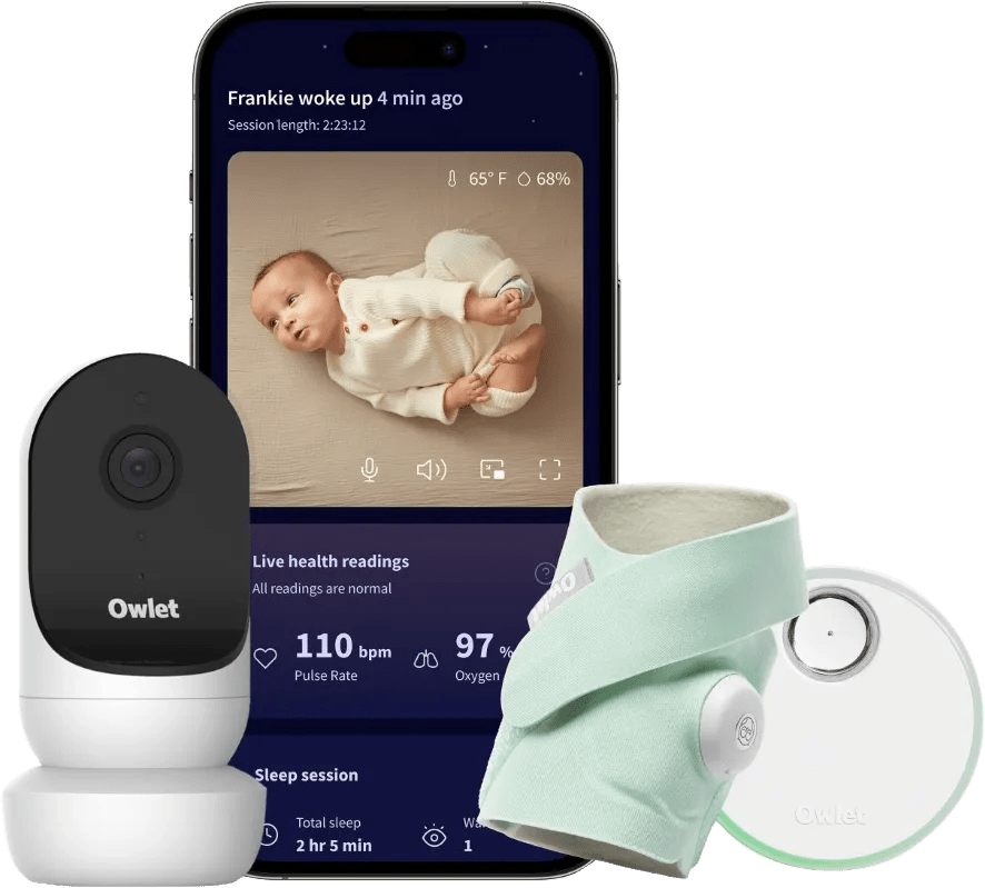 Owlet Cam 2 + Dream Sock Mint OW-DSDUO-MI