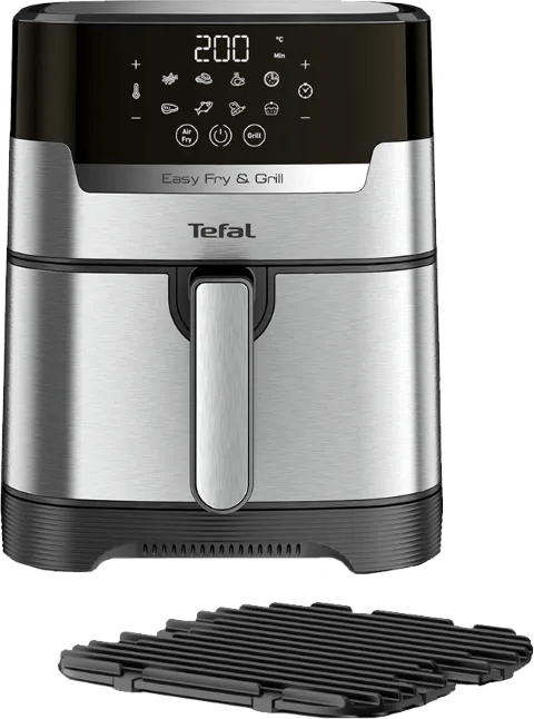 Tefal Easy Fry & Grill XL Precision EY505D Edelstahl