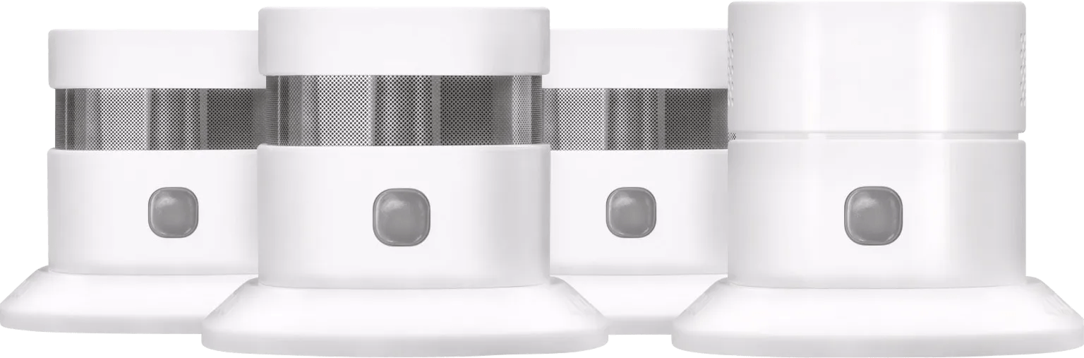 KlikAanKlikUit ZSDR-850 Rauchmelder (3 Jahre) 3er-Pack + Kohlenmonoxidmelder