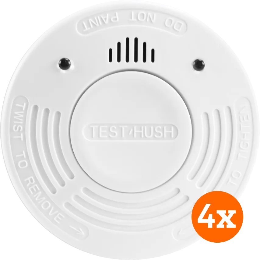 Elro FV4310 Kombi-Detektor 4er-Pack
