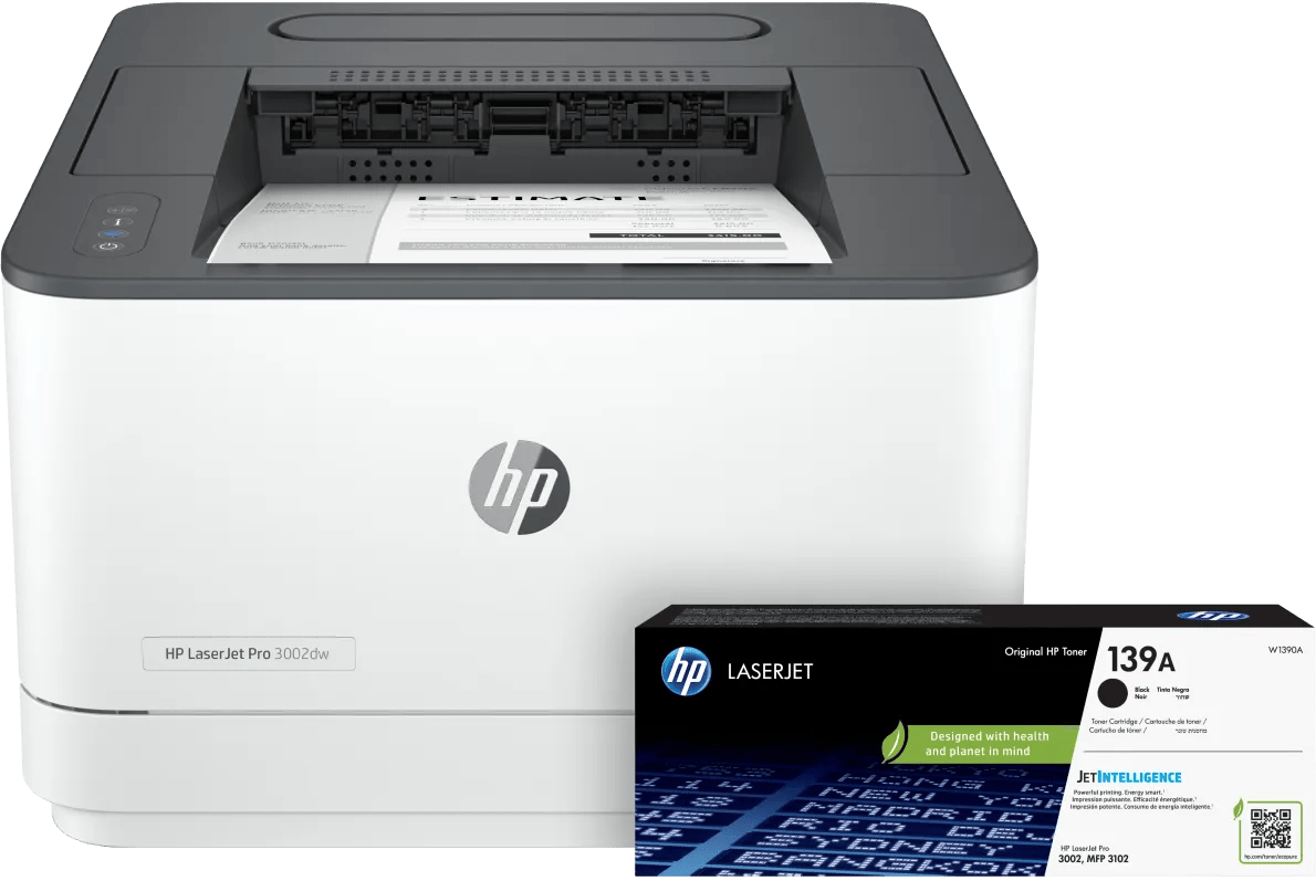 HP LaserJet Pro 3002dw + 1 Zusätzlicher Schwarzer Toner