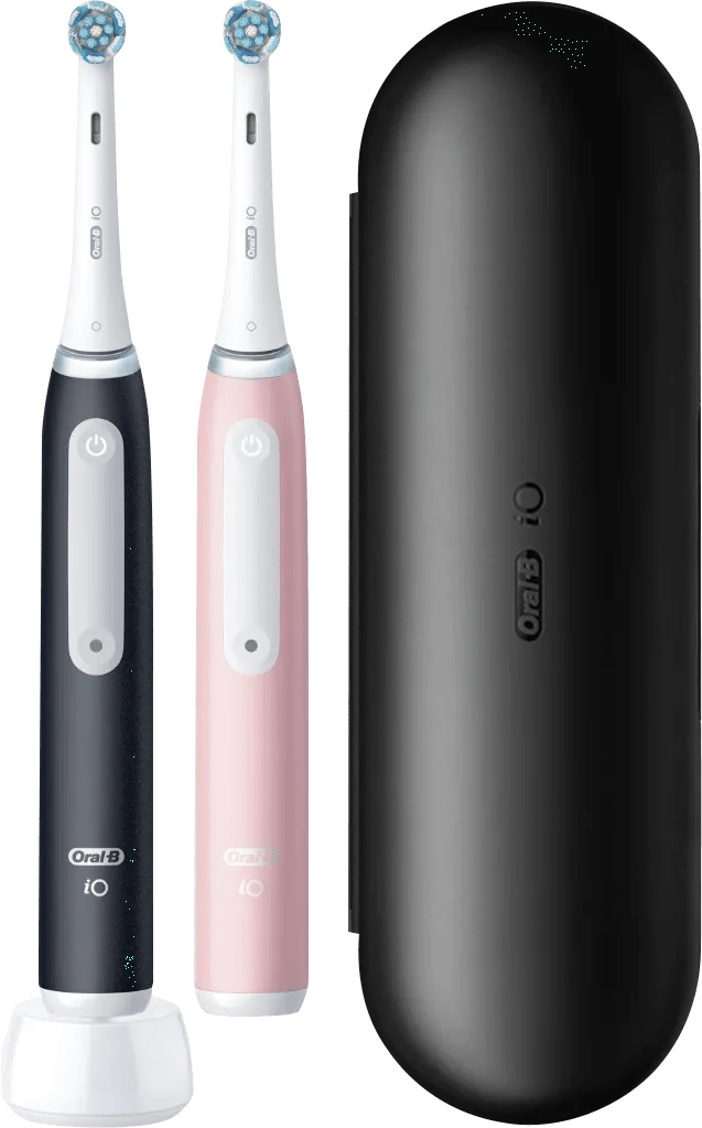 Oral-B iO 3N Schwarz und Rosa Doppelpack