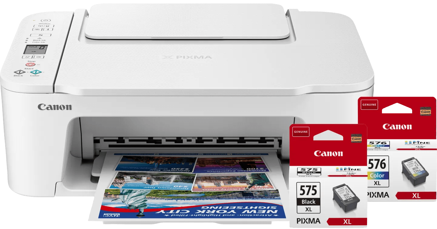 Canon PIXMA TS3751i + 1 Satz XL-Reservepatronen