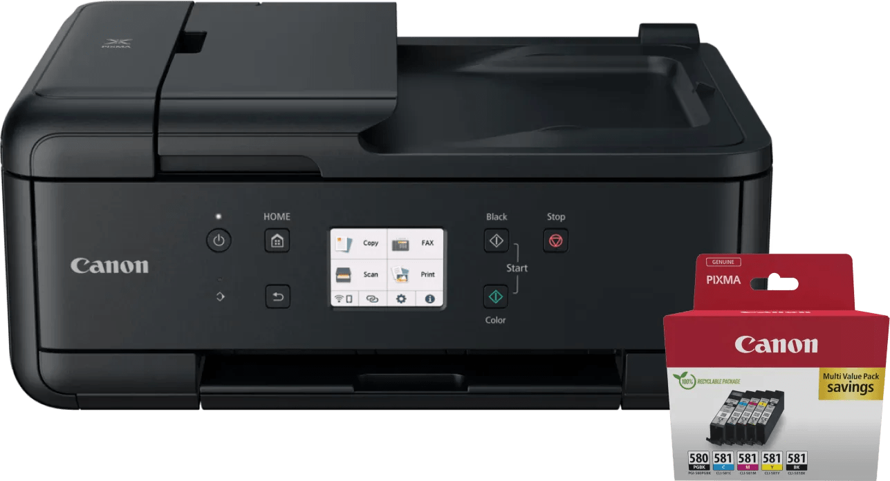 Canon PIXMA TR7650 + 1 Patronen-Ersatzset