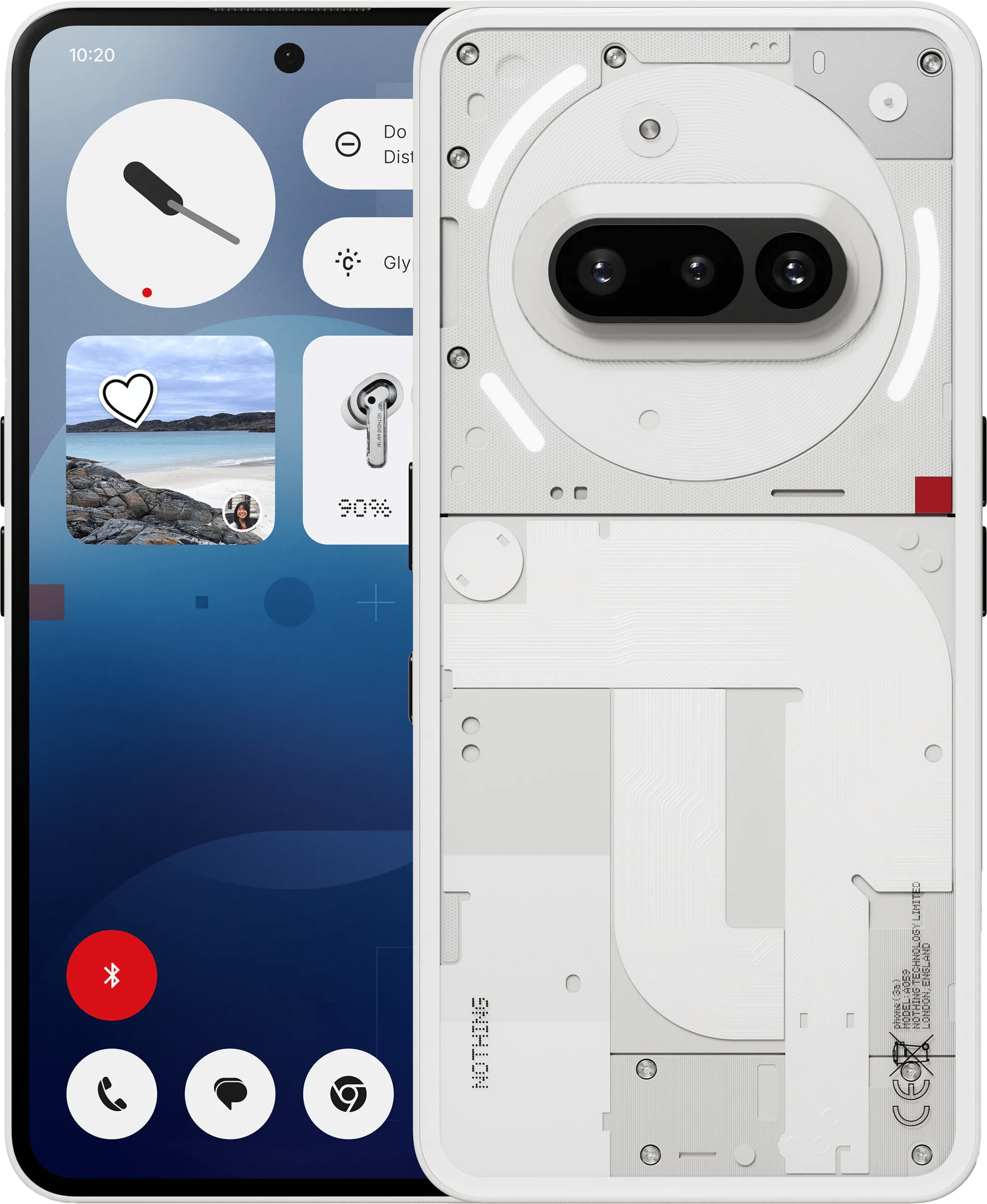 Nothing Phone (3a) 128GB Weiß 5G
