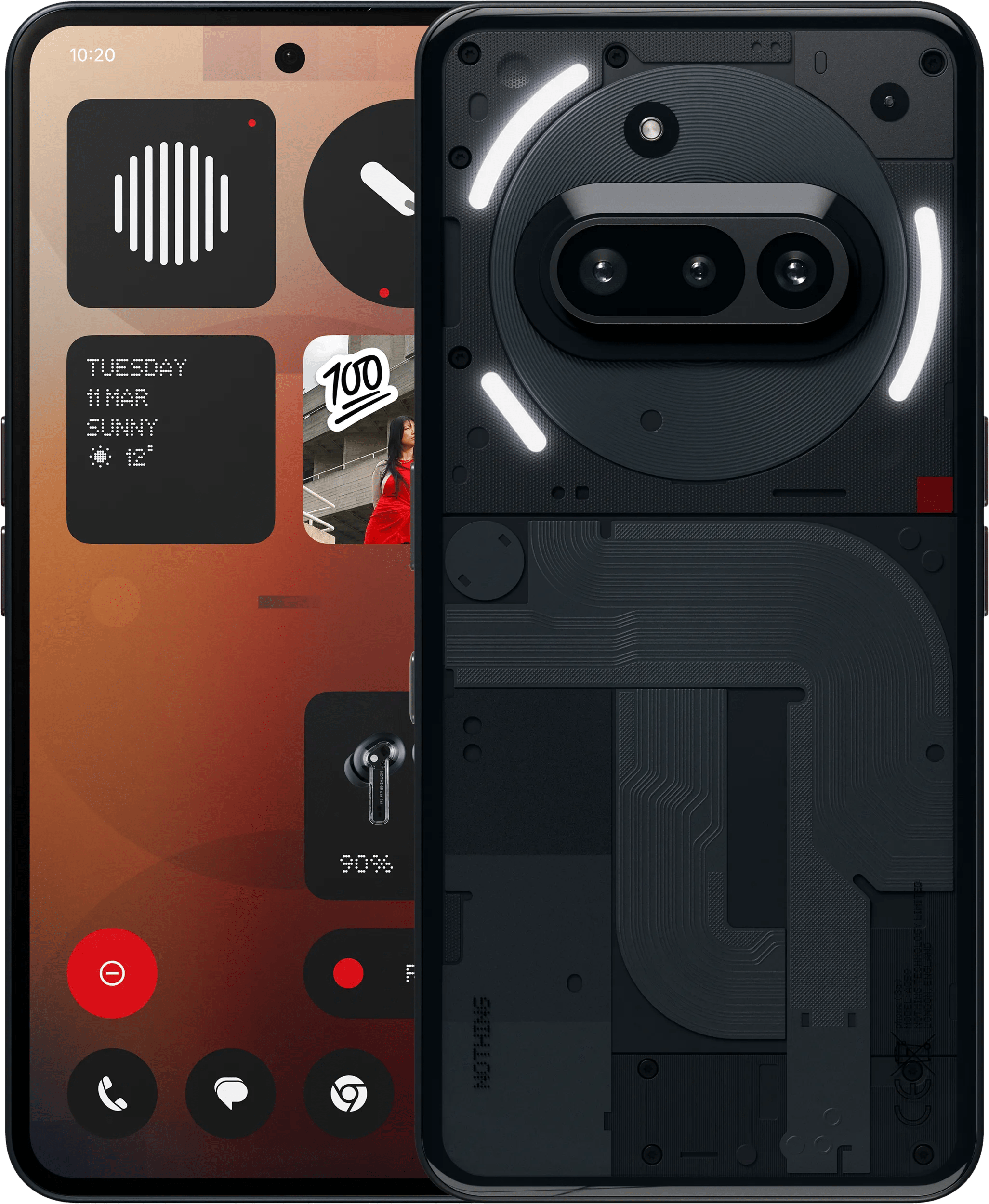 Nothing Phone (3a) 256GB Schwarz 5G