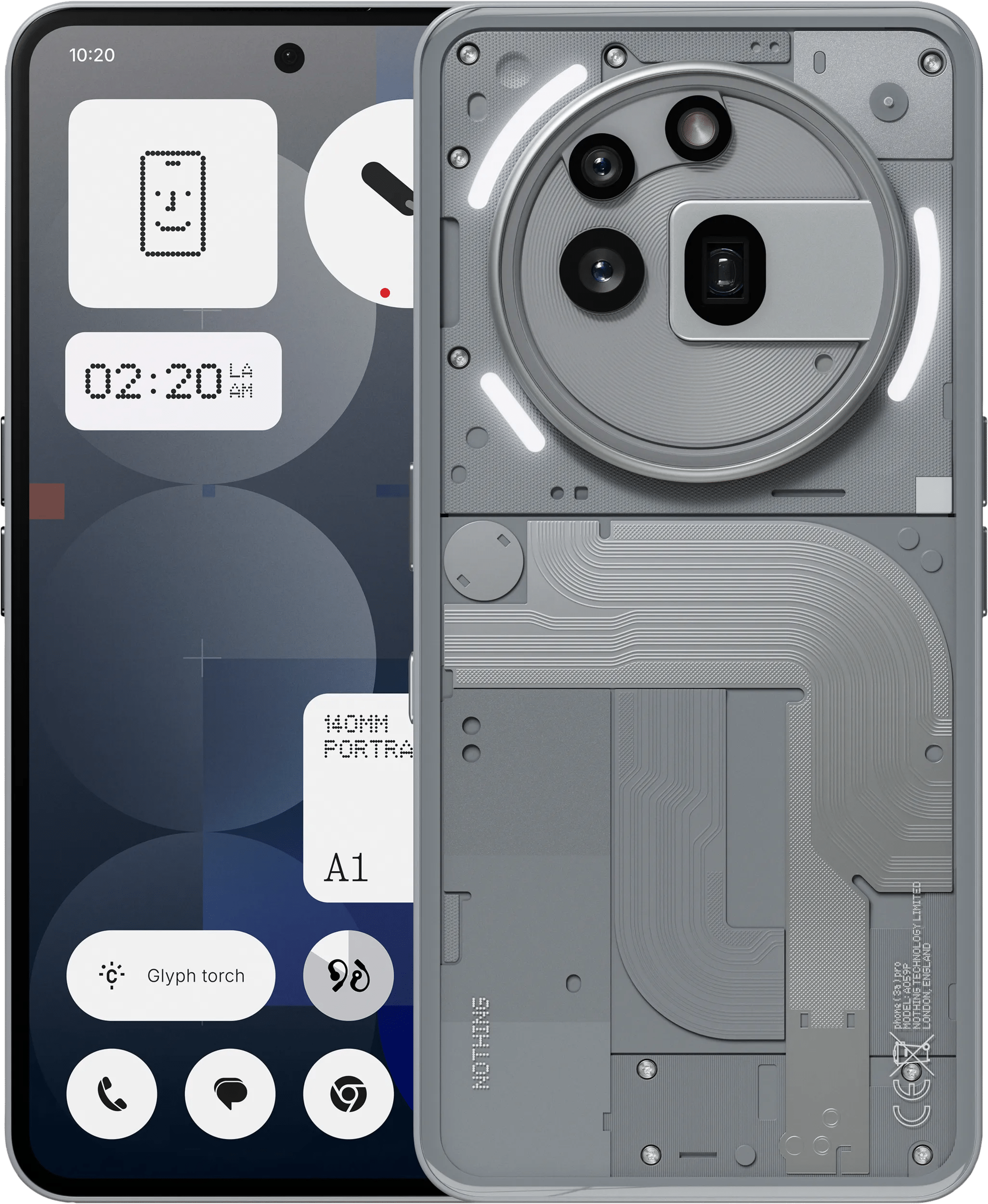 Nothing Phone (3a) Pro 256GB Grau 5G