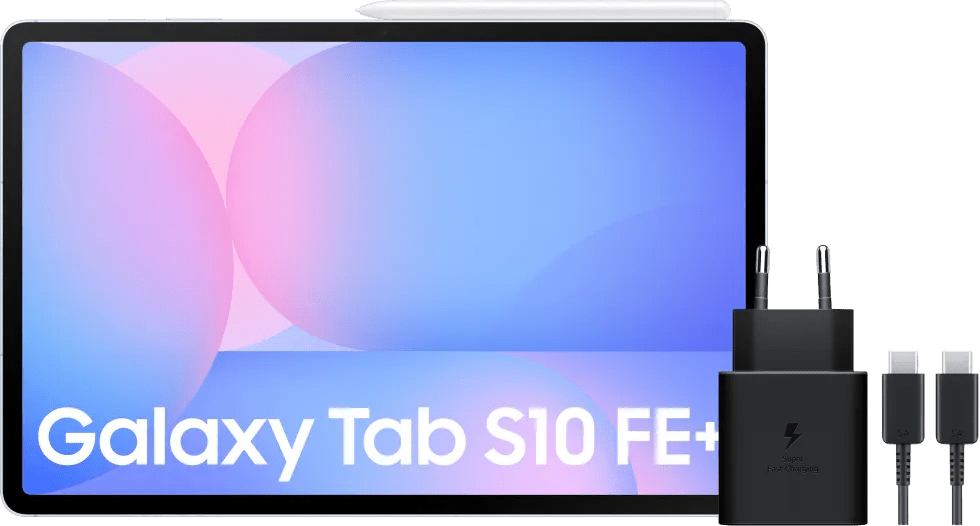Samsung Galaxy Tab S10 FE Plus 13,1 Zoll 256GB Wi-Fi Hellblau + Ladepaket