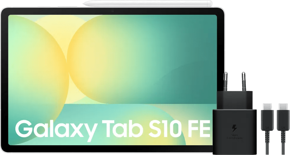 Samsung Galaxy Tab S10 FE 10,9 Zoll 128GB Wi-Fi Silber + Ladepaket