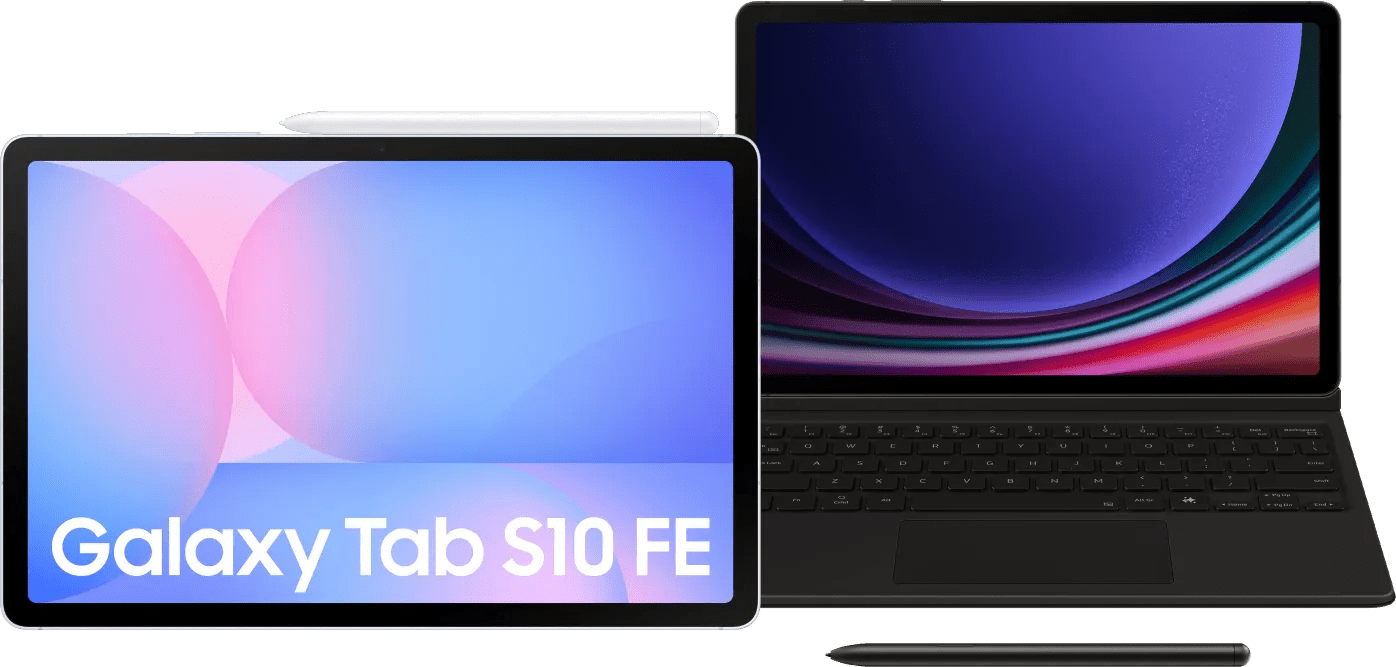 Samsung Galaxy Tab S10 FE 10,9 Zoll 256GB Wi-Fi Hellblau + Tastaturhülle QWERTZ