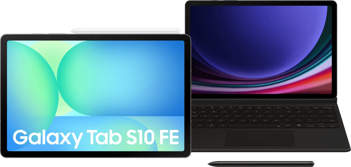 Samsung Galaxy Tab S10 FE 10,9 Zoll 256GB Wi-Fi und 5G Grau + Tastaturhülle QWERTZ