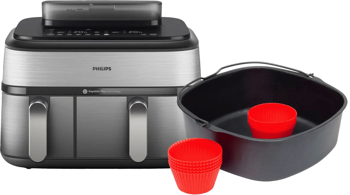 Philips 5000 Series Dual Basket NA555/00 + Backset