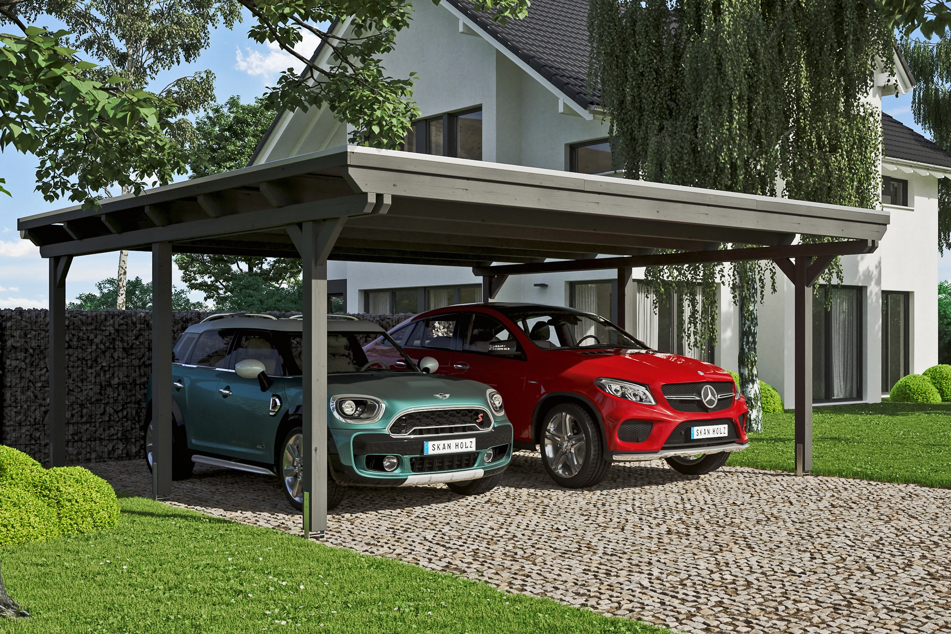 Carport Emsland 613 x 604cm