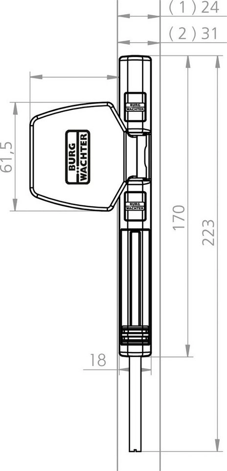 Fenstersicherung WINSAFE WS 44