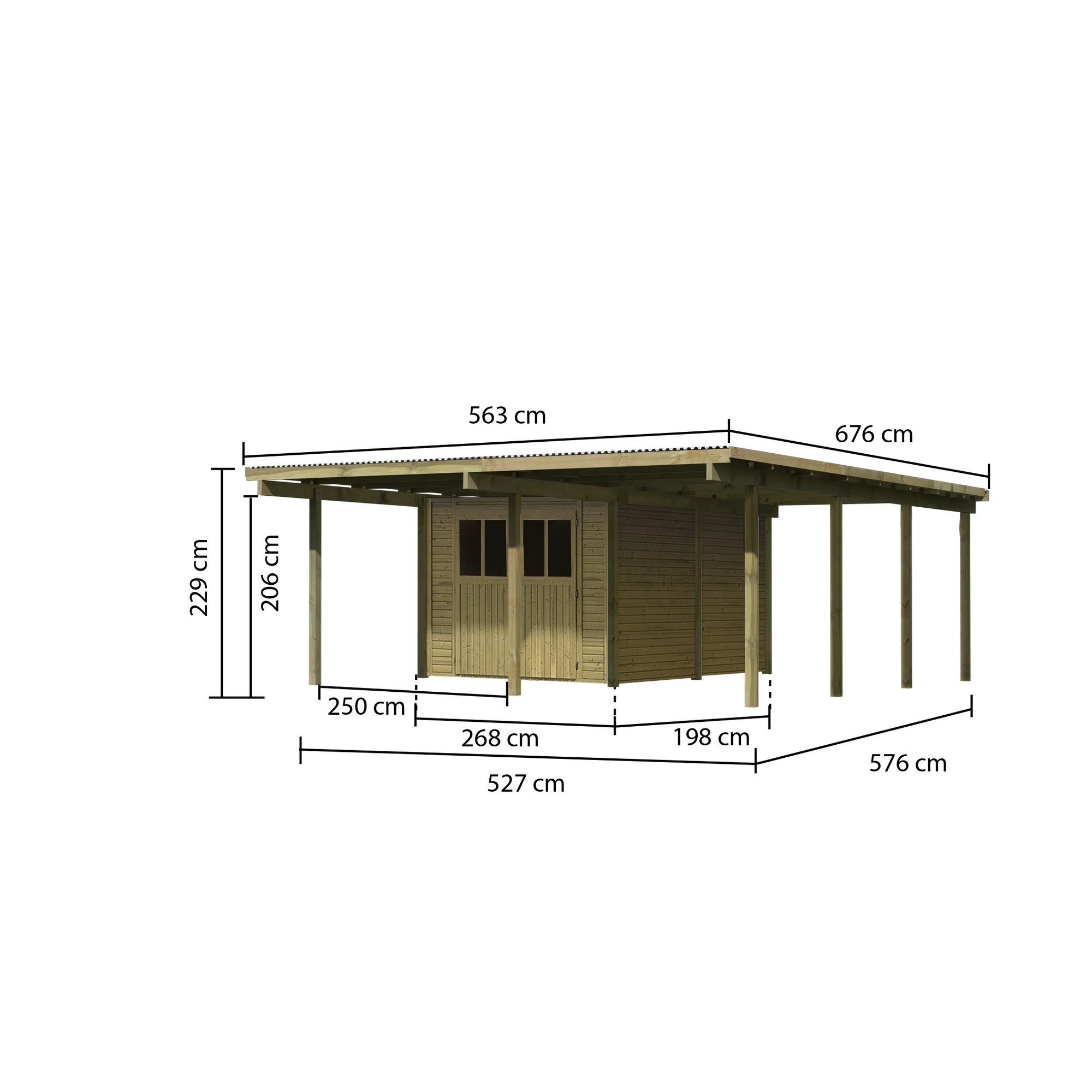 Doppelcarport Eco