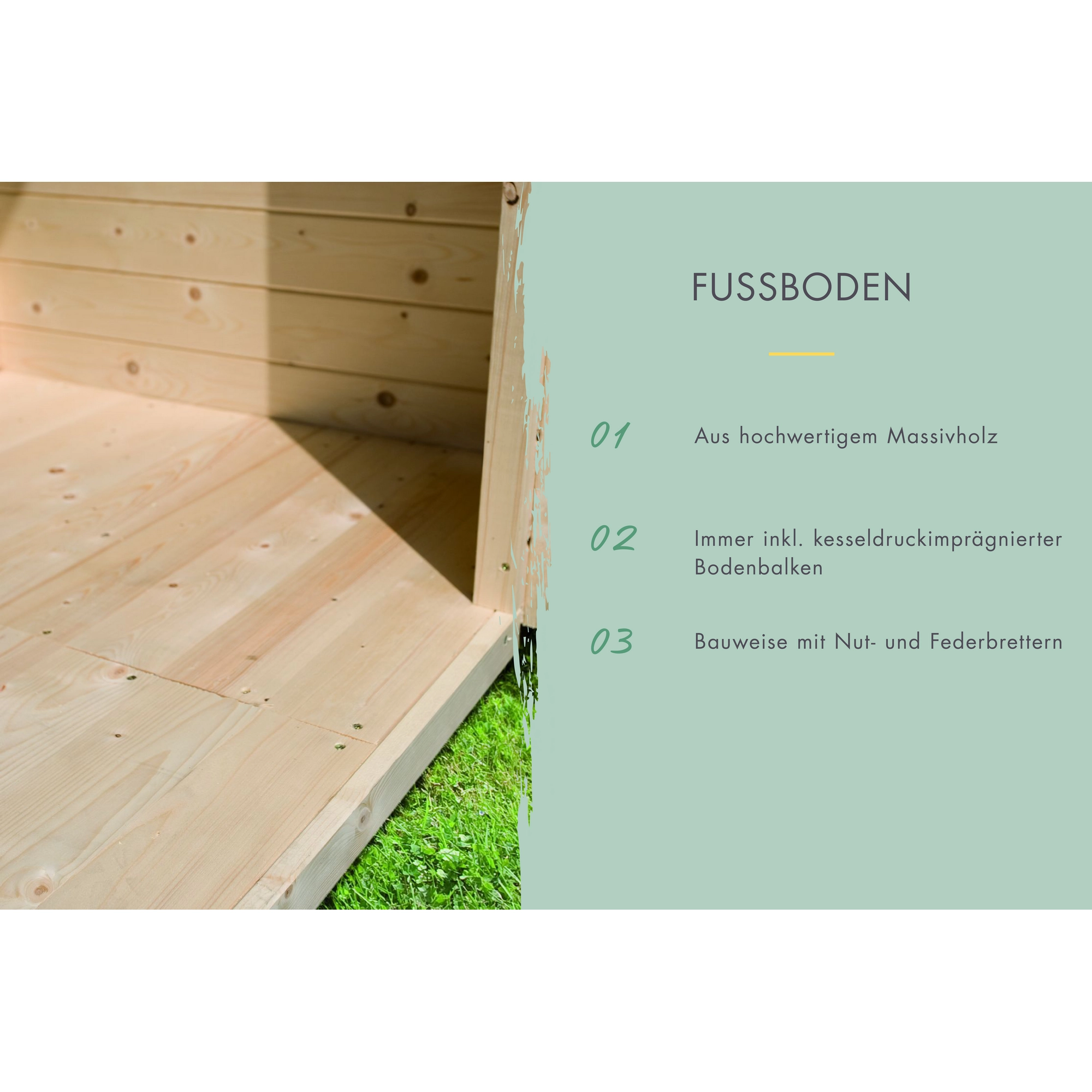 Fußboden 16mm für Bastrup 7