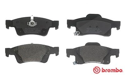 BREMBO Bremsbelagsatz P 37 016 Bremsbeläge,Bremsklötze JEEP,DODGE,GRAND CHEROKEE IV (WK, WK2),Durango (WD)