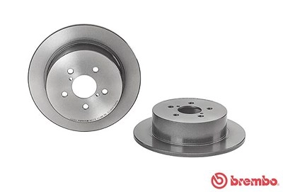 BREMBO Bremsscheibe 08.A605.11 Bremsscheiben,Scheibenbremsen SUBARU,Legacy IV Kombi (BP),OUTBACK (BL, BP),Legacy IV Limousine (BL)