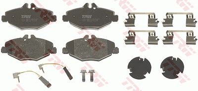 TRW Bremsbelagsatz GDB1542 Bremsbeläge,Bremsklötze MERCEDES-BENZ,E-Klasse Limousine (W211),E-Klasse T-modell (S211)