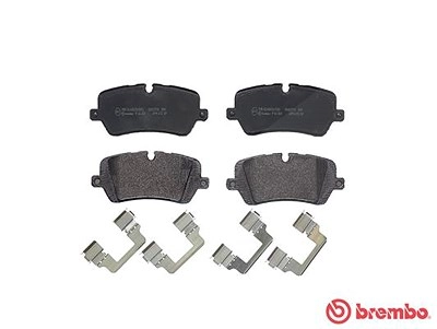 BREMBO Bremsbelagsatz P 44 021 Bremsbeläge,Bremsklötze LAND ROVER,Range Rover Sport (L494),Range Rover IV (L405),Discovery V (L462)