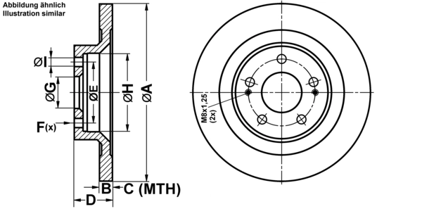 ATE Bremsscheibe 24.0110-0395.1 Bremsscheiben,Scheibenbremsen PEUGEOT,CITROËN,MITSUBISHI,4008 SUV,C4 AIRCROSS,ASX (GA_W_)