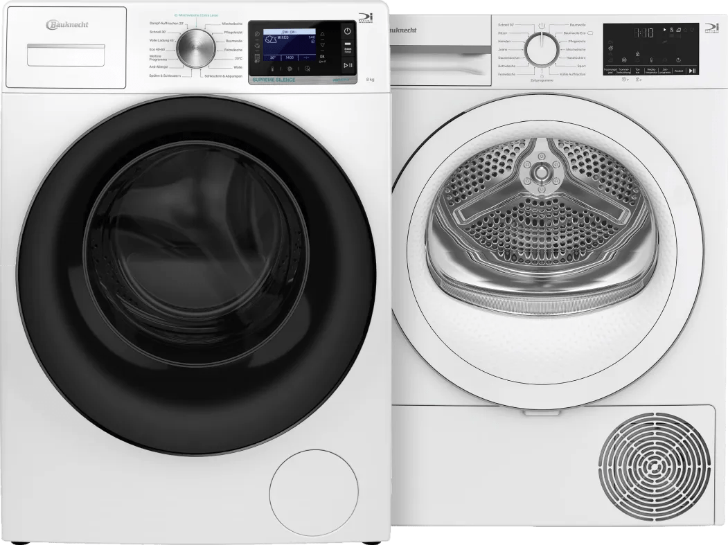 Bauknecht B6R 88 SILENCE + Bauknecht BD 8D WWS