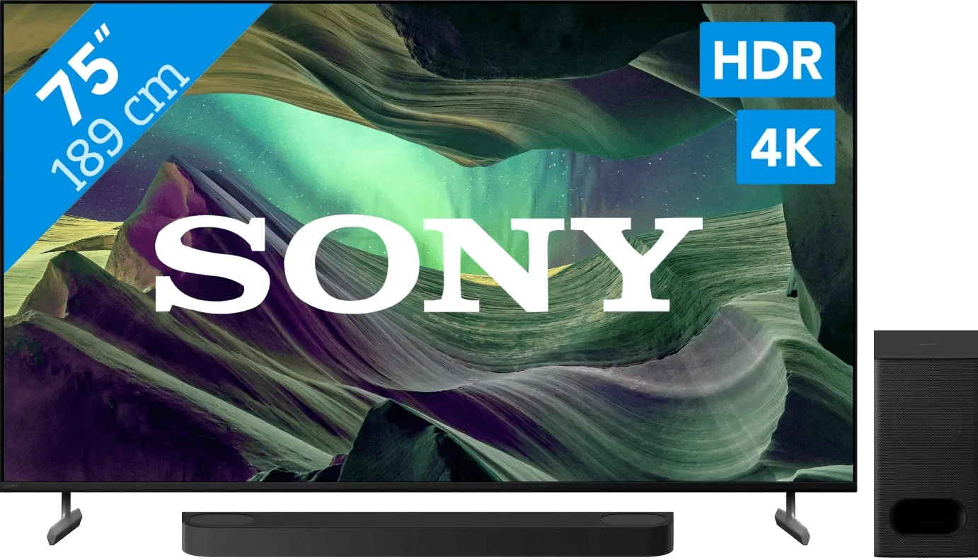 Sony Bravia KD-75X85L (2023) + Sony Bravia Theatre Bar 6 Schwarz