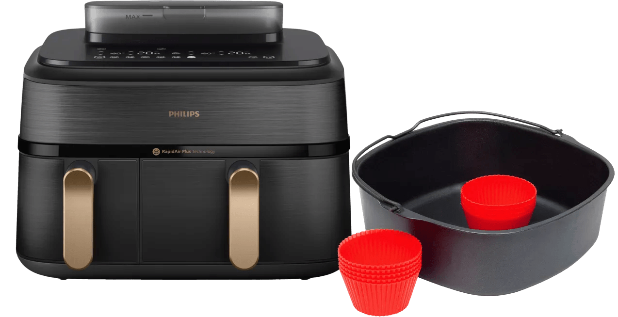 Philips 5000 Series Dual Basket NA552/00 + Backset