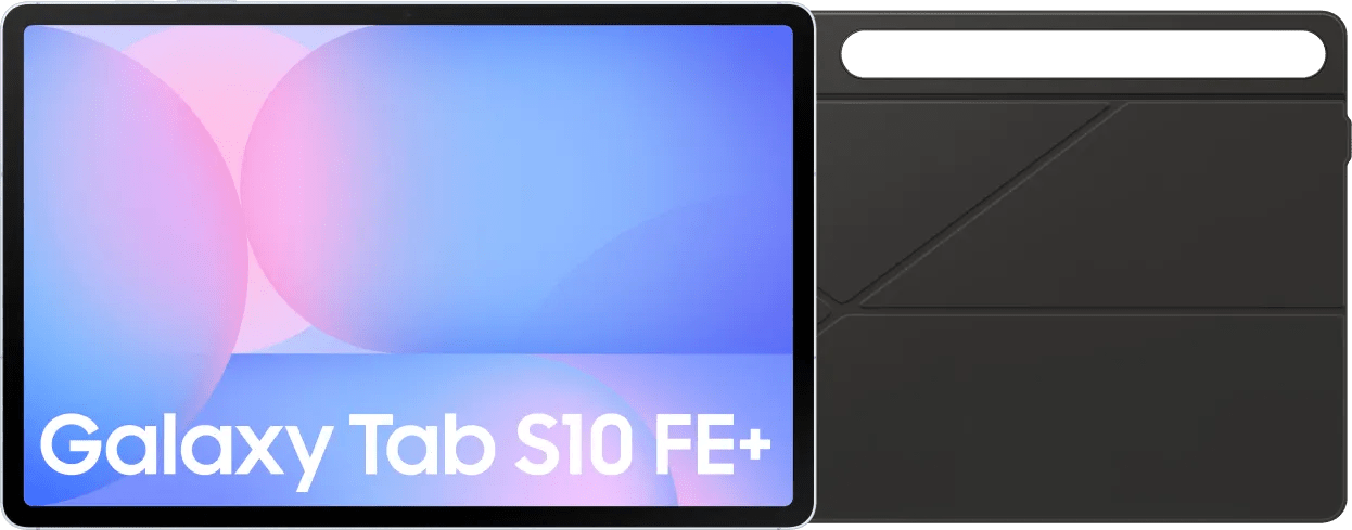 Samsung Galaxy Tab S10 FE Plus 13,1 Zoll 256GB Wi-Fi Hellblau + Book Case Schwarz