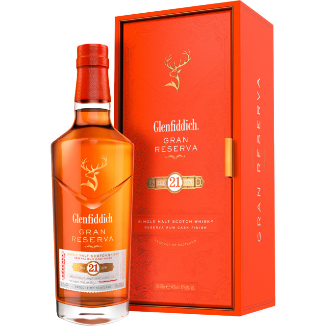 Glenfiddich 21 Years Reserva Rum Cask Finish 70cl Whisky