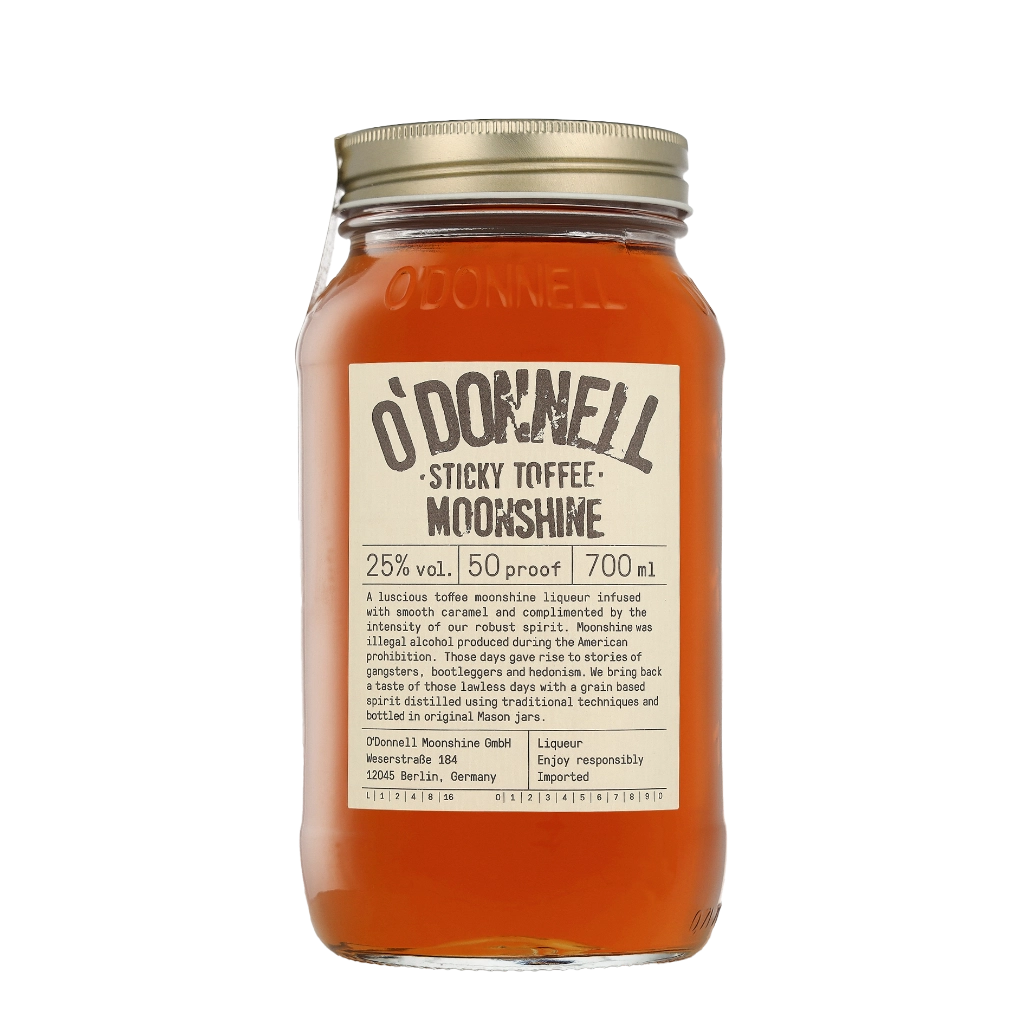 O'Donnel Moonshine Sticky Toffee 50 Proof 70cl Whisky