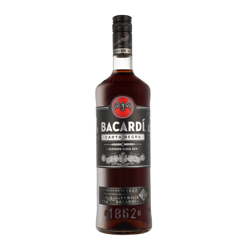 Bacardi Carta Negra 1ltr Rum