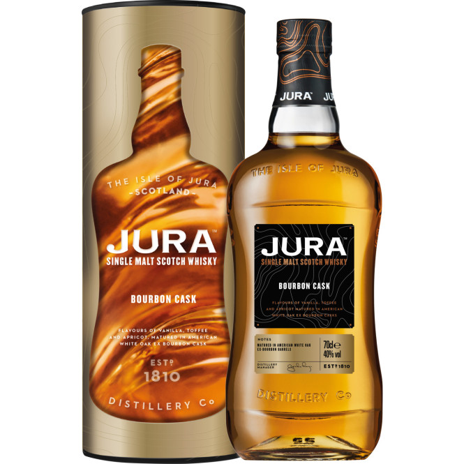 Jura Bourbon Cask 70cl Whisky Geschenkverpackung