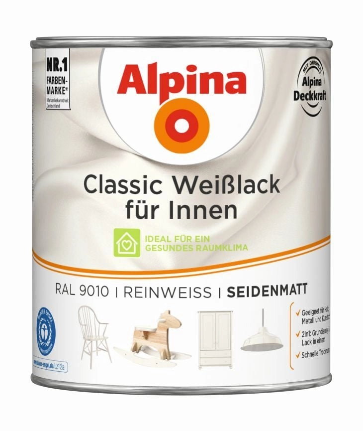 Classic Weißlack für Innen