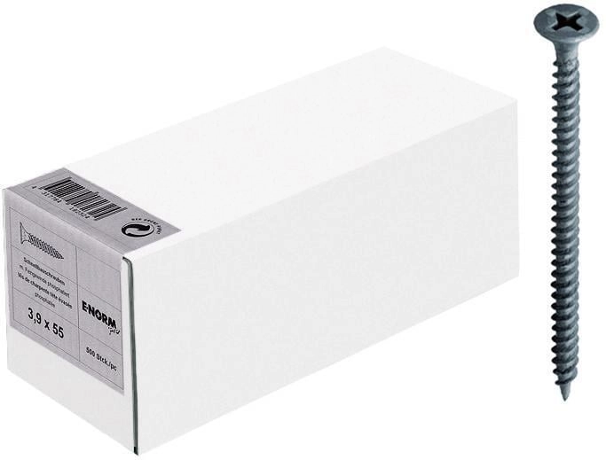 Schnellbauschraube Feingewinde 3,9x 55 HP E-NORMpro 500 Stück