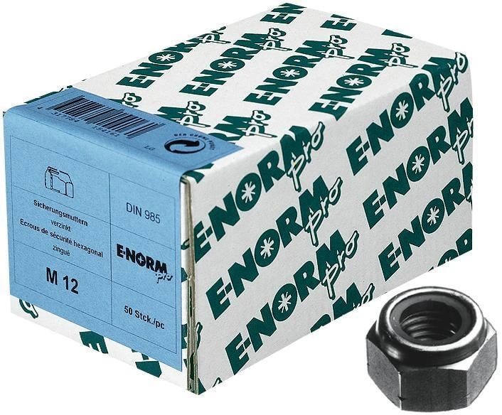 Sicherungsmutter DIN 985 M16 zn KP E-NORMpro 25 Stück