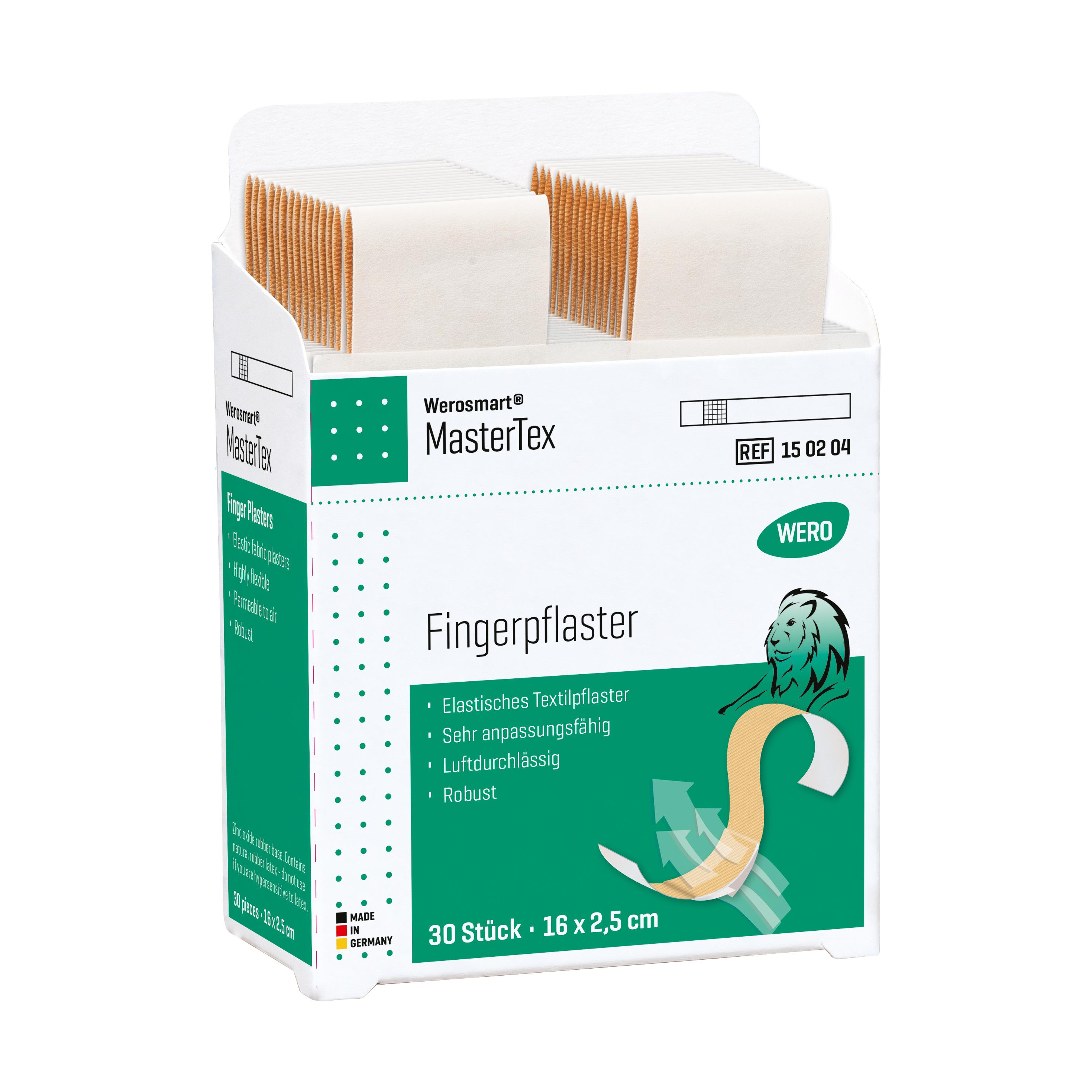 Werosmart® MasterTex Pflasterspender-Einsätze Fingerpflaster - 16 cm, Einsatz