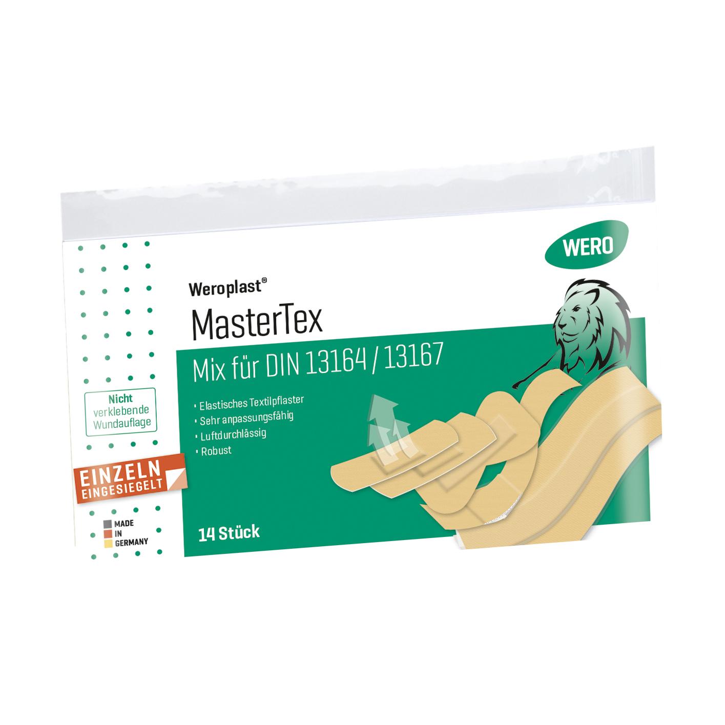 Pflasterset Weroplast® MasterTex - DIN 13164 / 13167