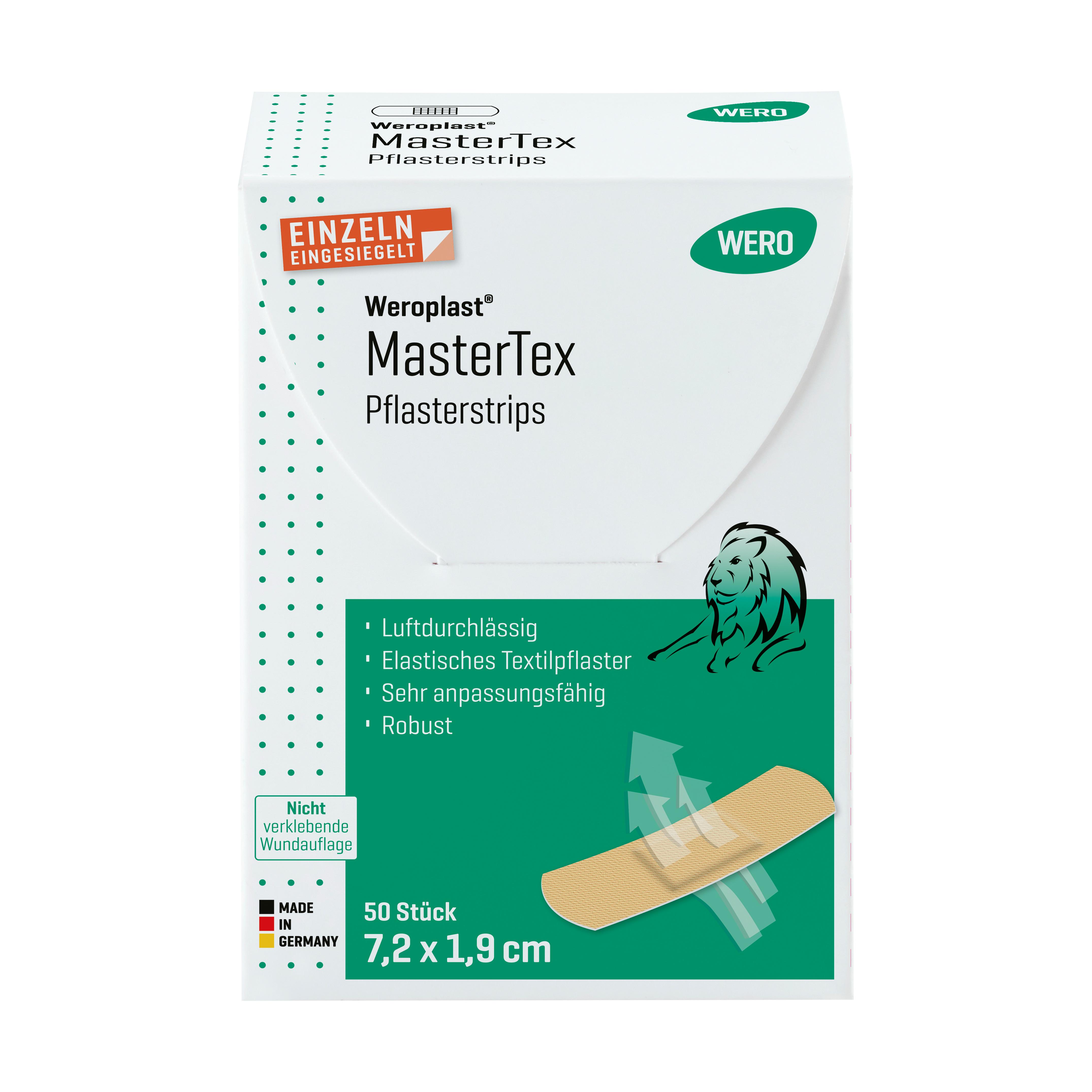 Pflasterstrips Weroplast® MasterTex - 1,9 cm, 50 Stk