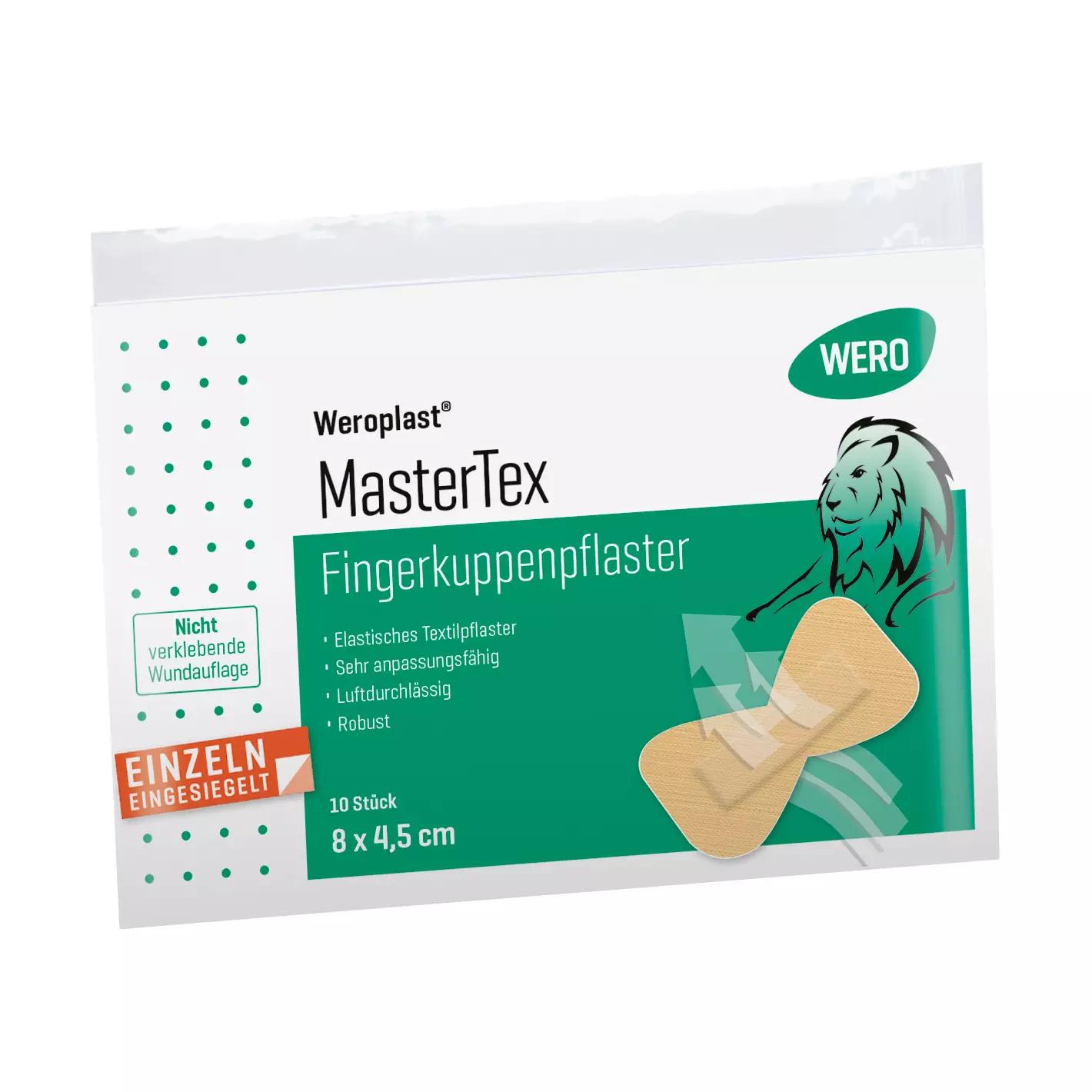 Fingerkuppenpflaster Weroplast® MasterTex - 10 Stk