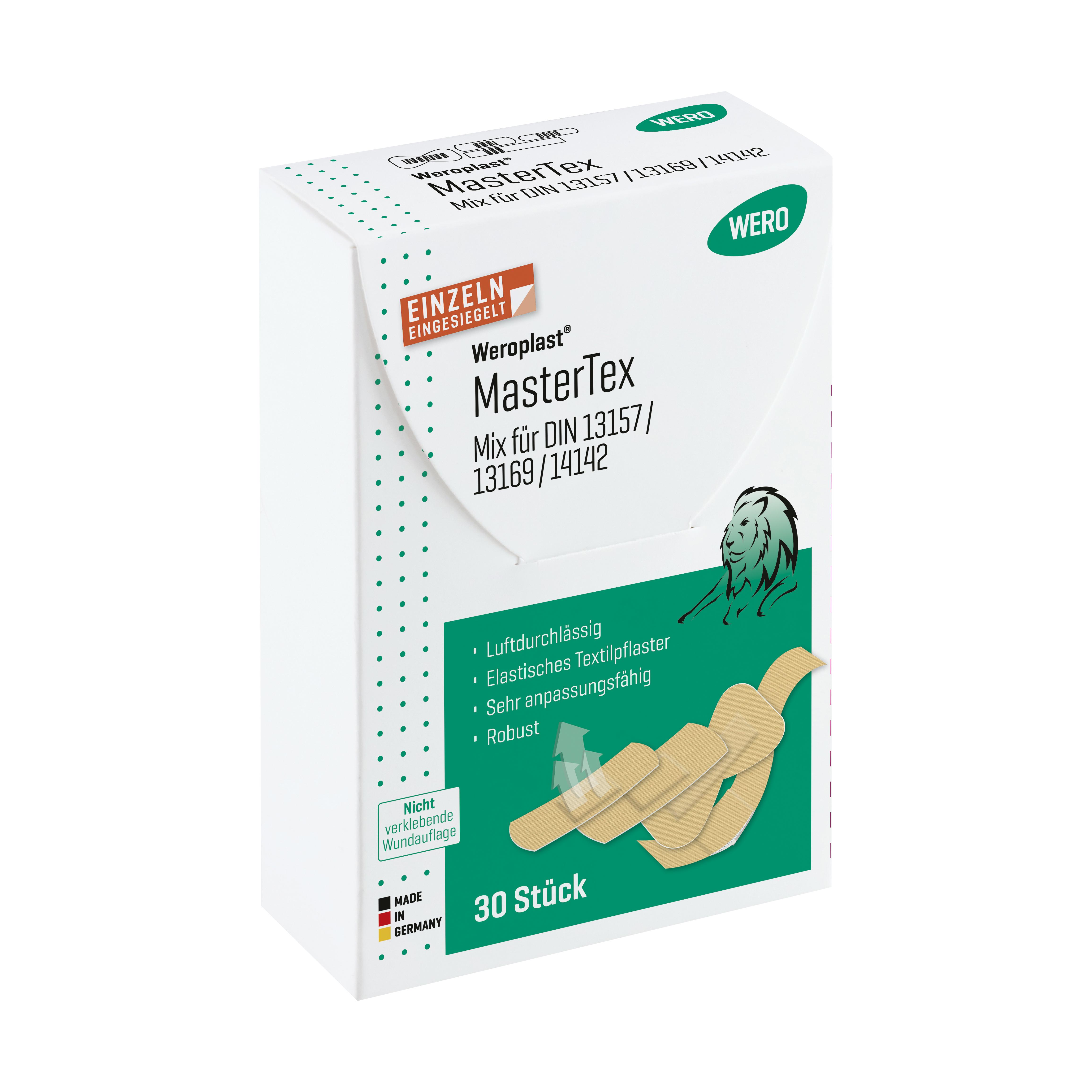 Pflasterset Weroplast® MasterTex - Mix DIN 13157
