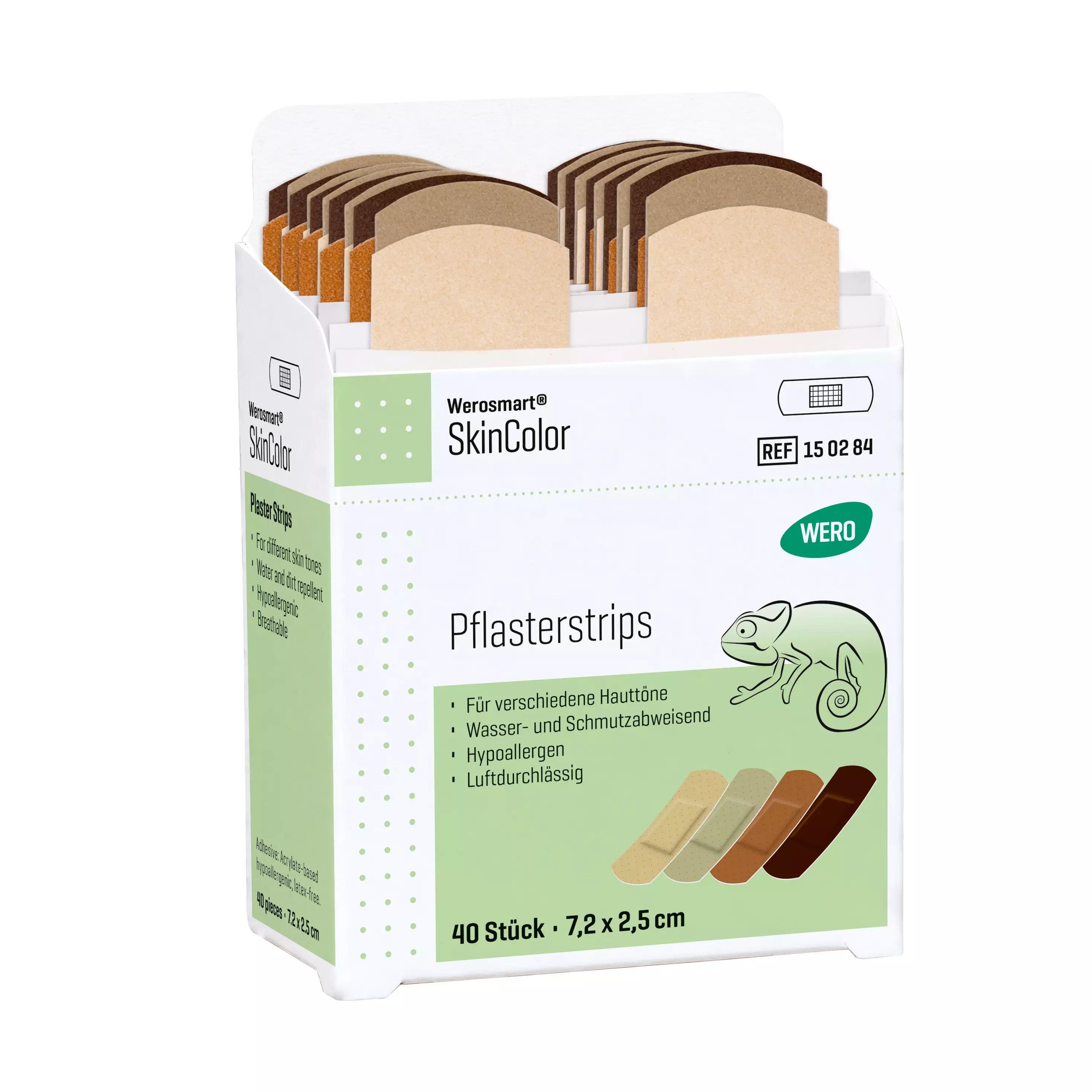 Werosmart® SkinColor Pflasterspender-Einsätze Pflasterstrips - Einsatz