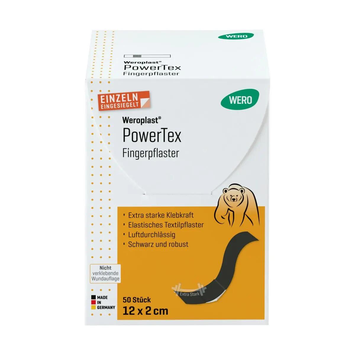 Fingerpflaster Weroplast® PowerTex - 2 cm, 12 cm